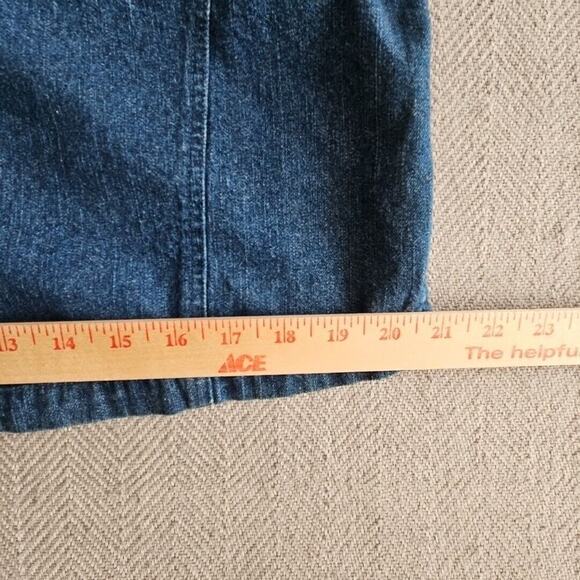 Field Gear Jacket Women's Size Medium Petite Sleeveless Denim Countrycore - Picture 11 of 12